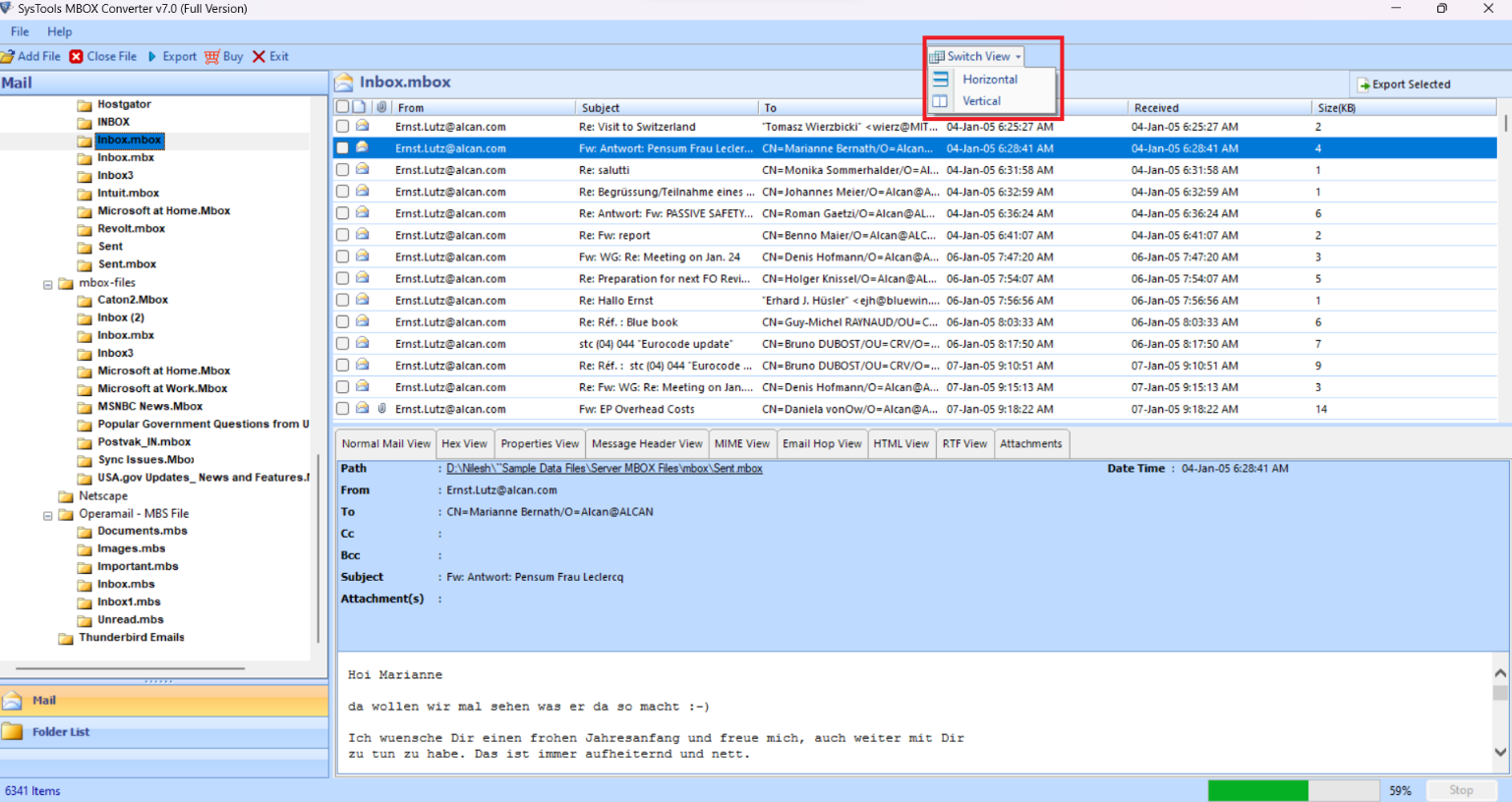 step 4 to fix thunderbird mailbox size limit